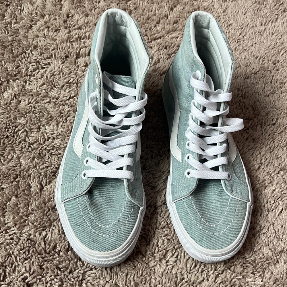 Denim High Top Vans